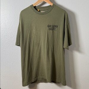 Gallery Dept Khaki Men's Short Sleeve Tee